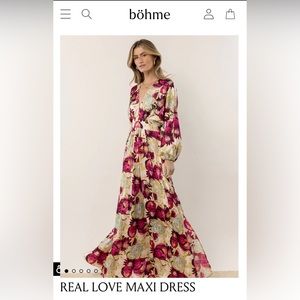 Women’s Floral Maxi Dress